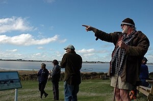 Lloyd leads a Bushy Point expedition